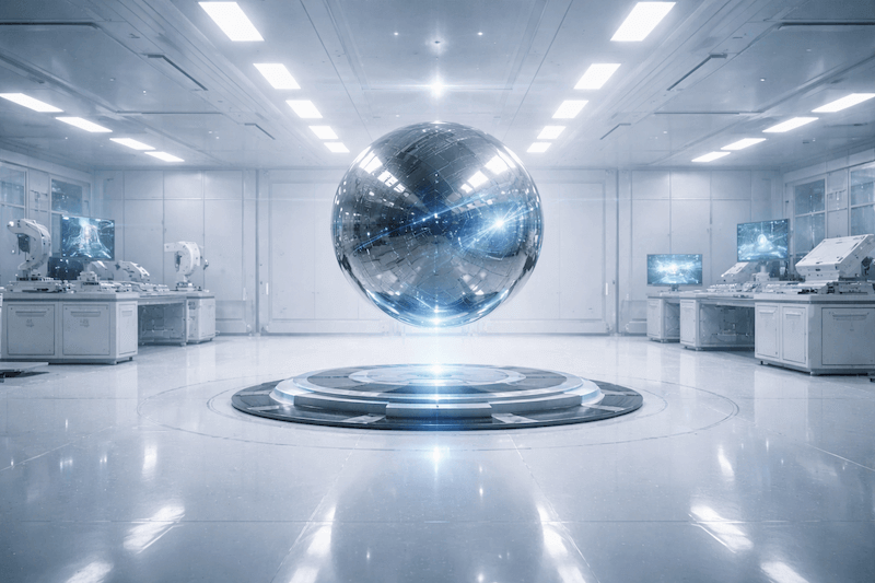 Placeholder visual for a Stable Audio 2.5 style AI music result